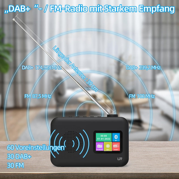 LFF Digital Dab Radio LDR107